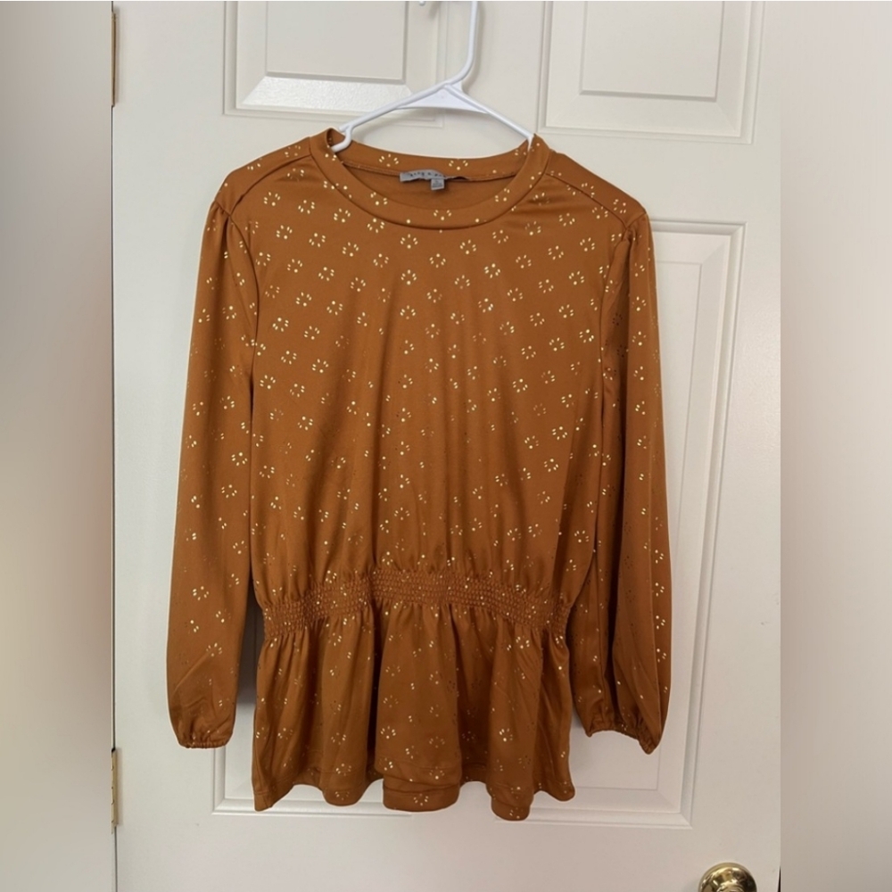 Alex & Parker Long Sleeve Blouse
